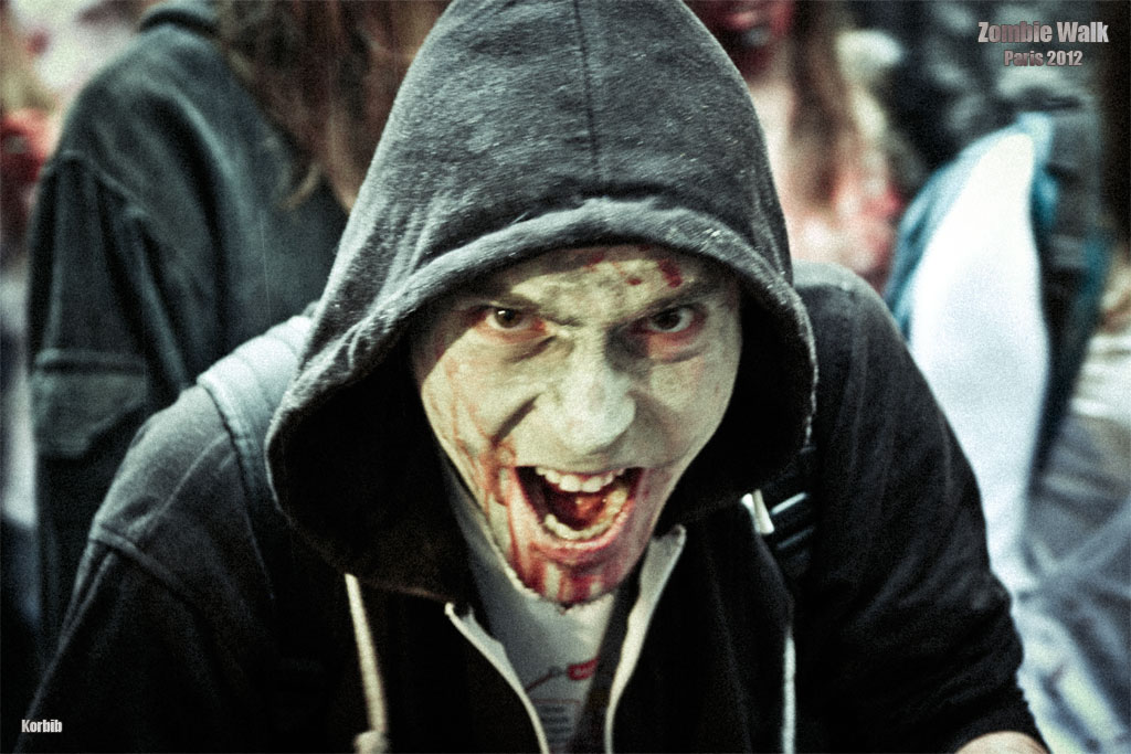 Zombie walk paris 2012
