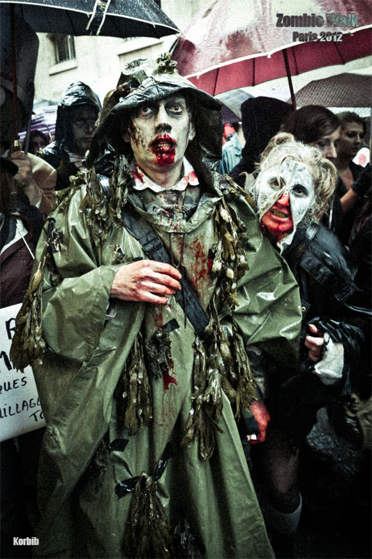 Zombie walk paris 2012