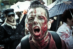 Zombie walk paris 2012