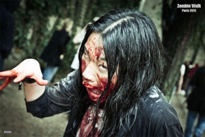 Zombie walk paris 2012