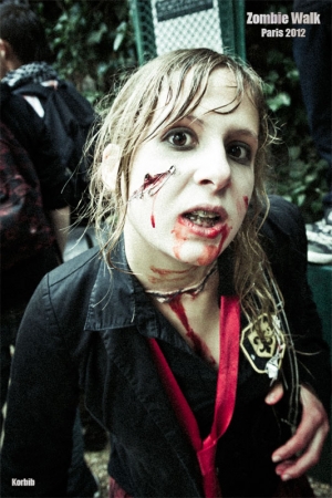 Zombie walk paris 2012