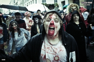 Zombie walk paris 2012