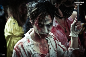 Zombie walk paris 2012