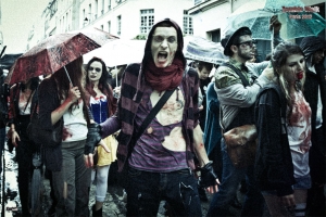 Zombie walk paris 2012