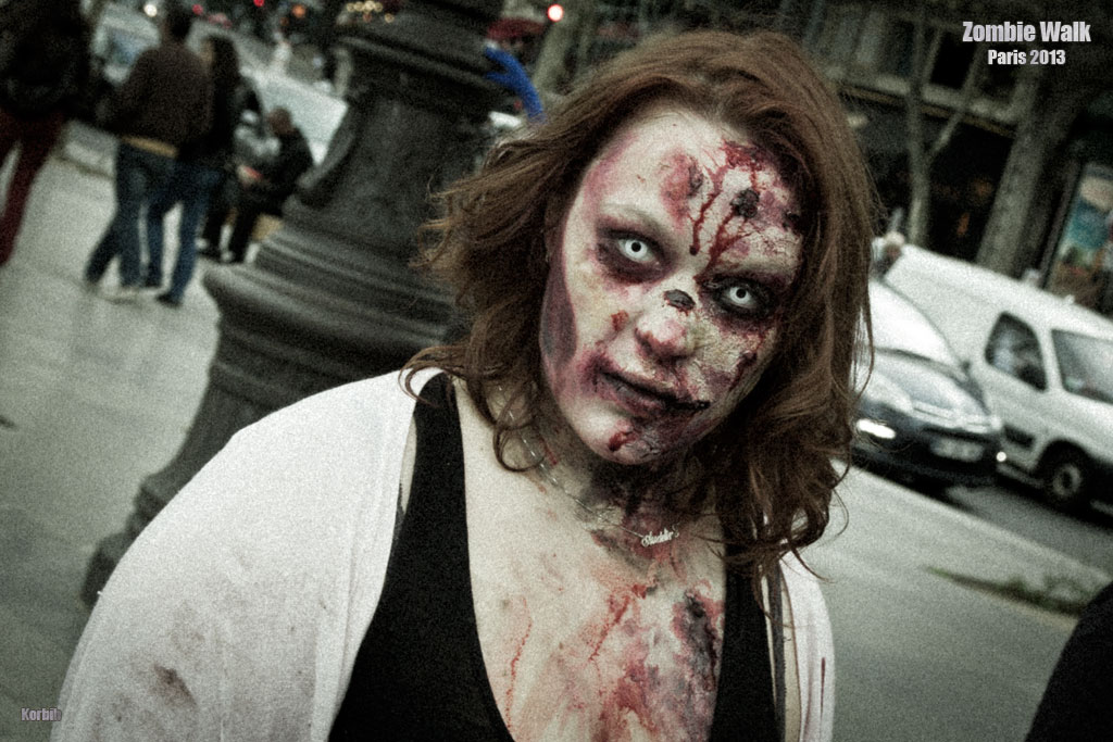 Zombie walk paris 2013
