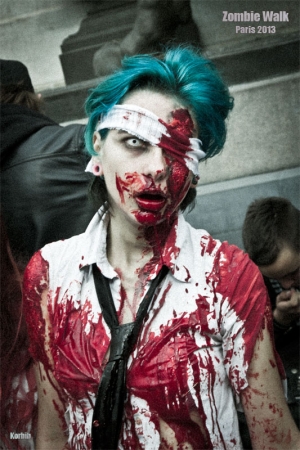 Zombie walk paris 2013