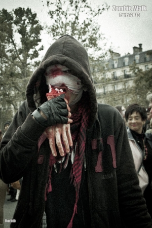 Zombie walk paris 2013