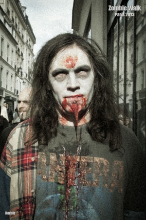 Zombie walk paris 2013