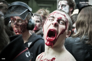 Zombie walk paris 2013